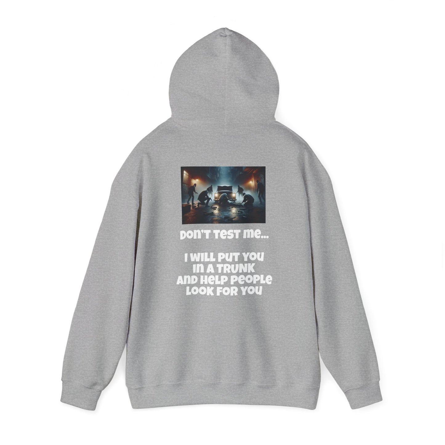 Savage Energy, Zero Regrets Unisex Heavy Blend™ Hooded Sweatshirt