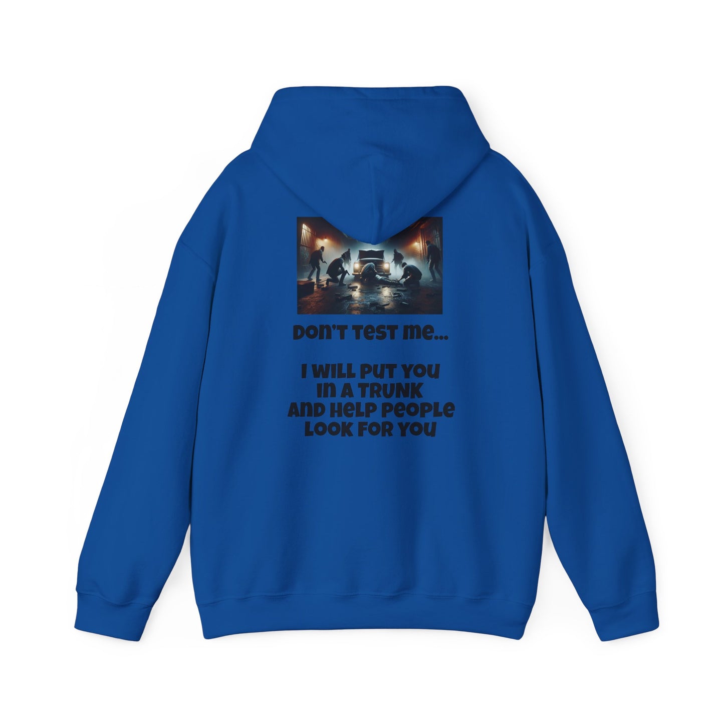Savage Energy, Zero Regrets Unisex Heavy Blend™ Hooded Sweatshirt