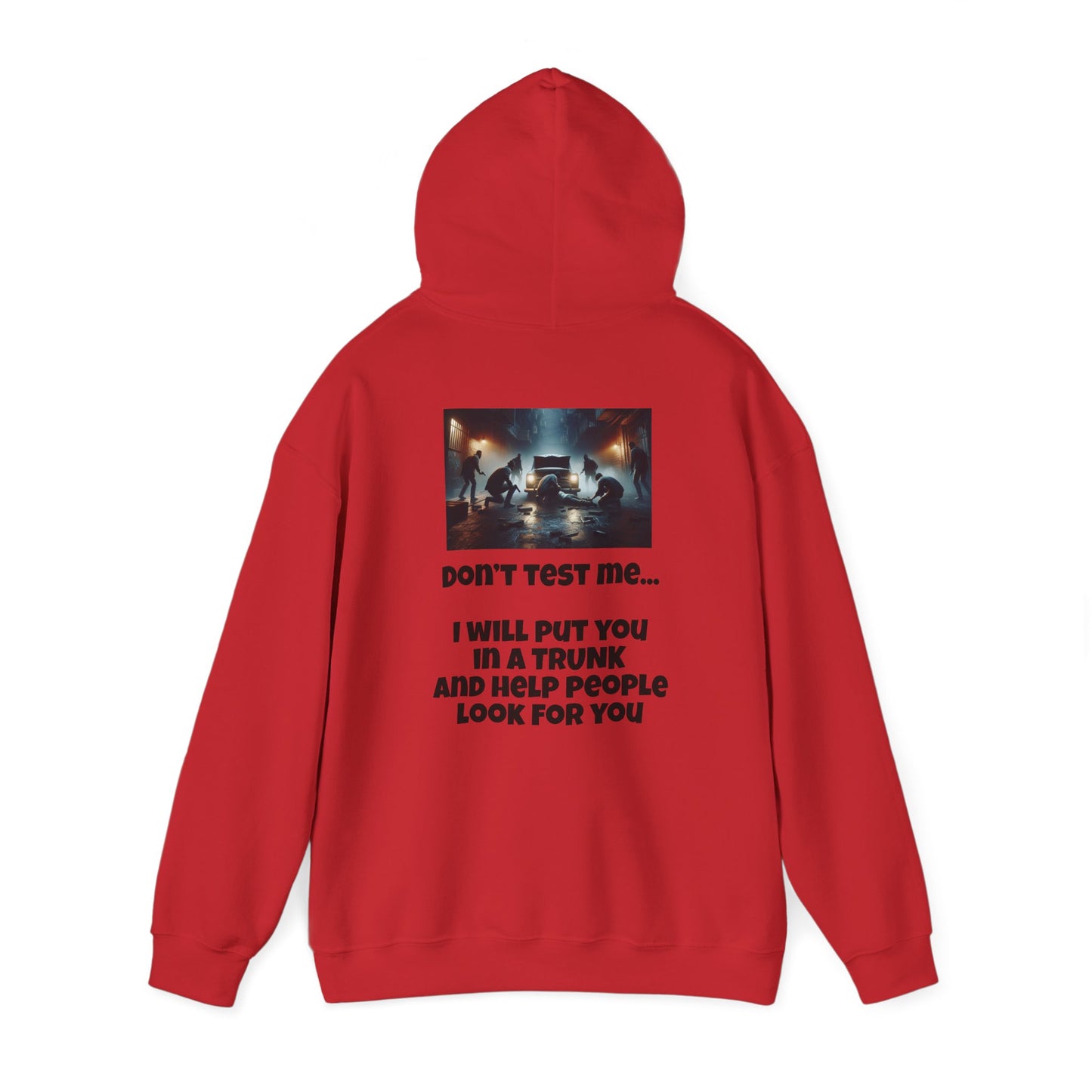 Savage Energy, Zero Regrets Unisex Heavy Blend™ Hooded Sweatshirt