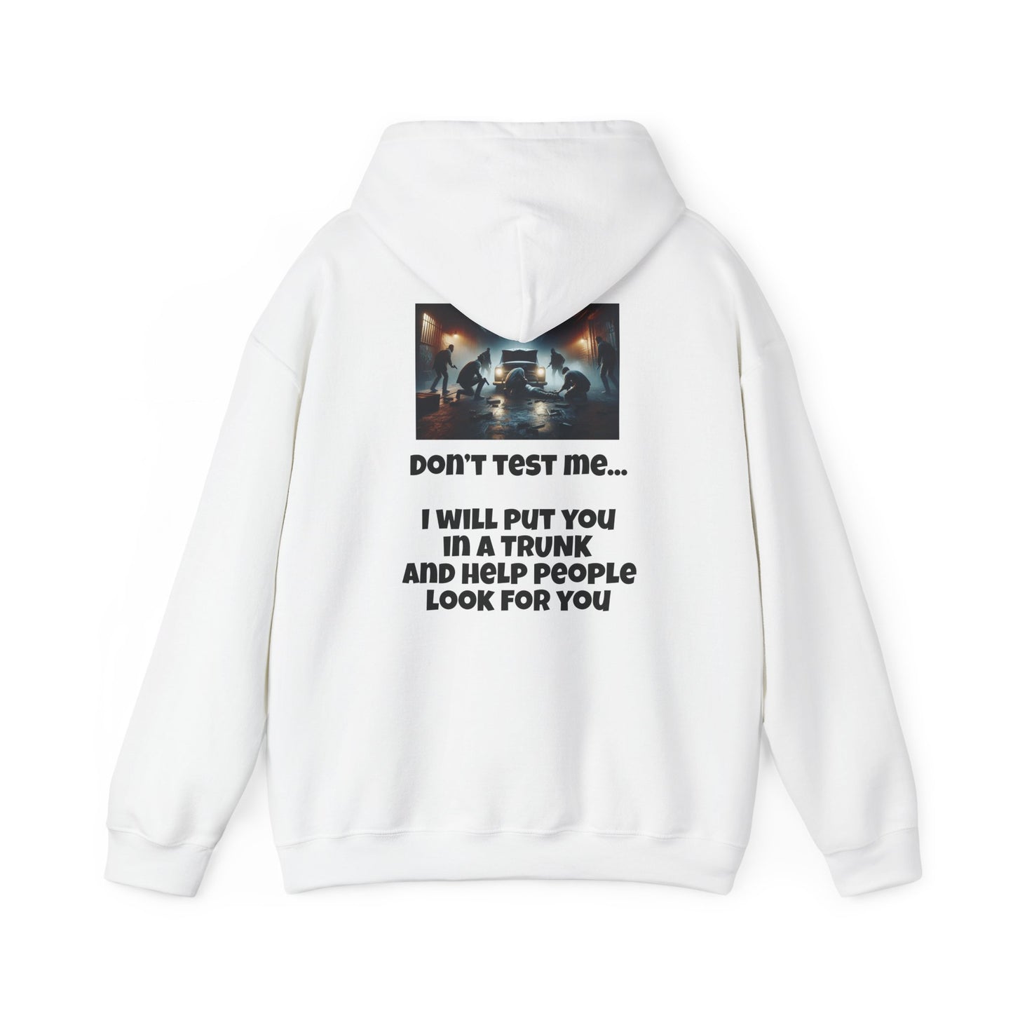 Savage Energy, Zero Regrets Unisex Heavy Blend™ Hooded Sweatshirt