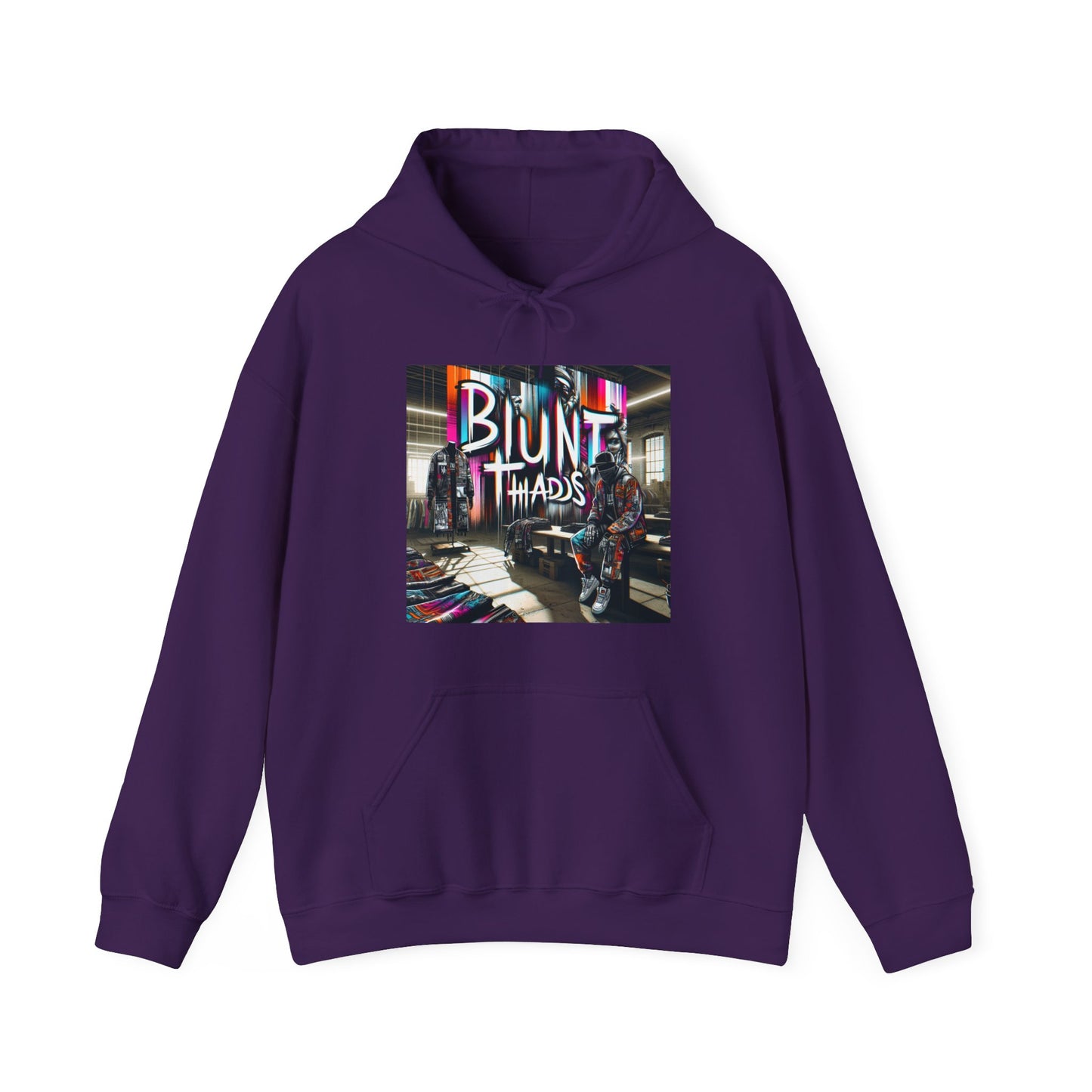 Savage Energy, Zero Regrets Unisex Heavy Blend™ Hooded Sweatshirt