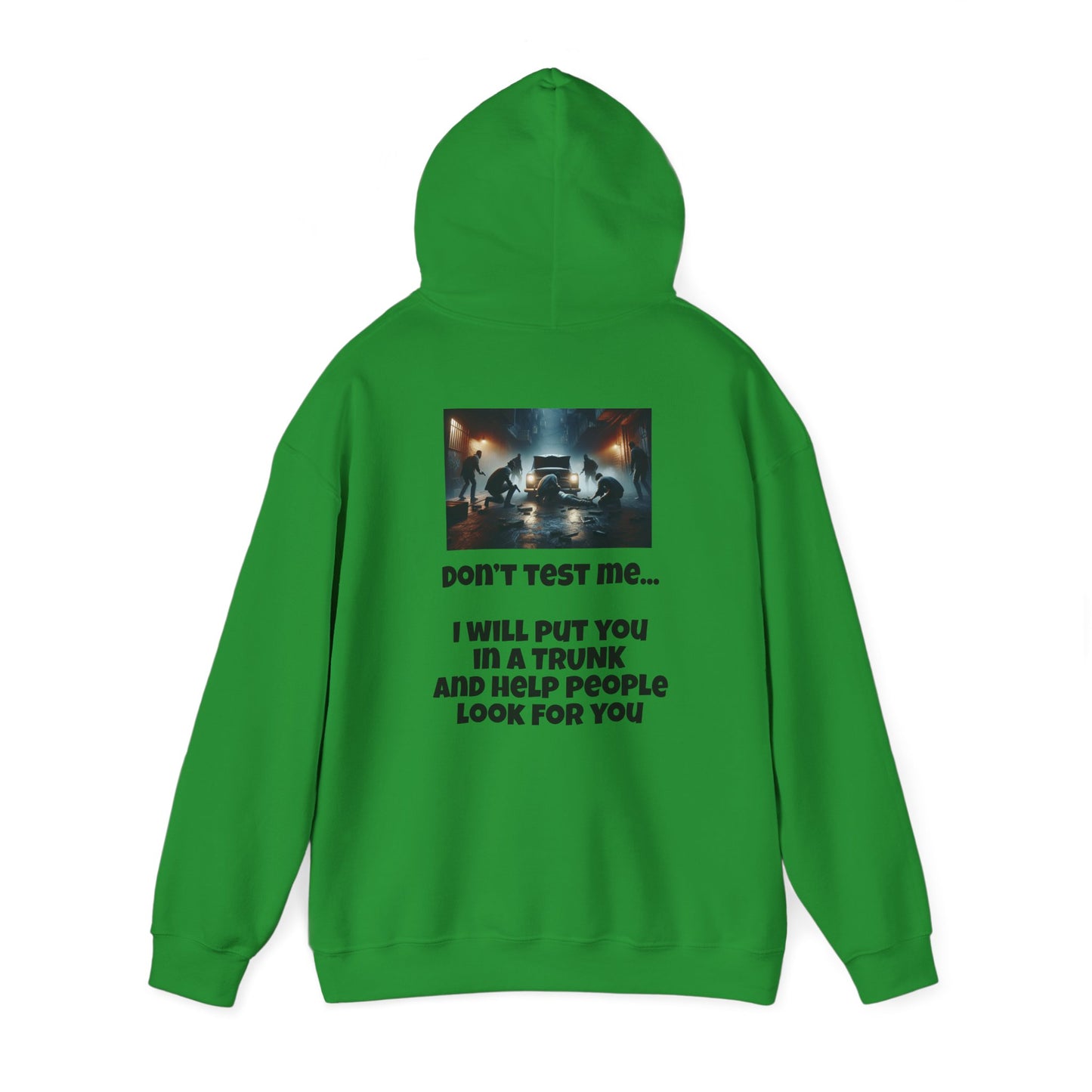 Savage Energy, Zero Regrets Unisex Heavy Blend™ Hooded Sweatshirt