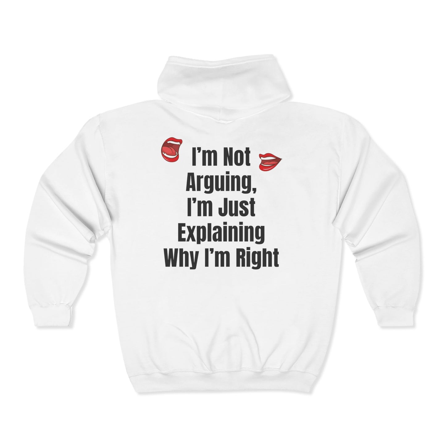 Facts Over Feelings Unisex Heavy Blend™ Full Zip Hooded Sweatshirt