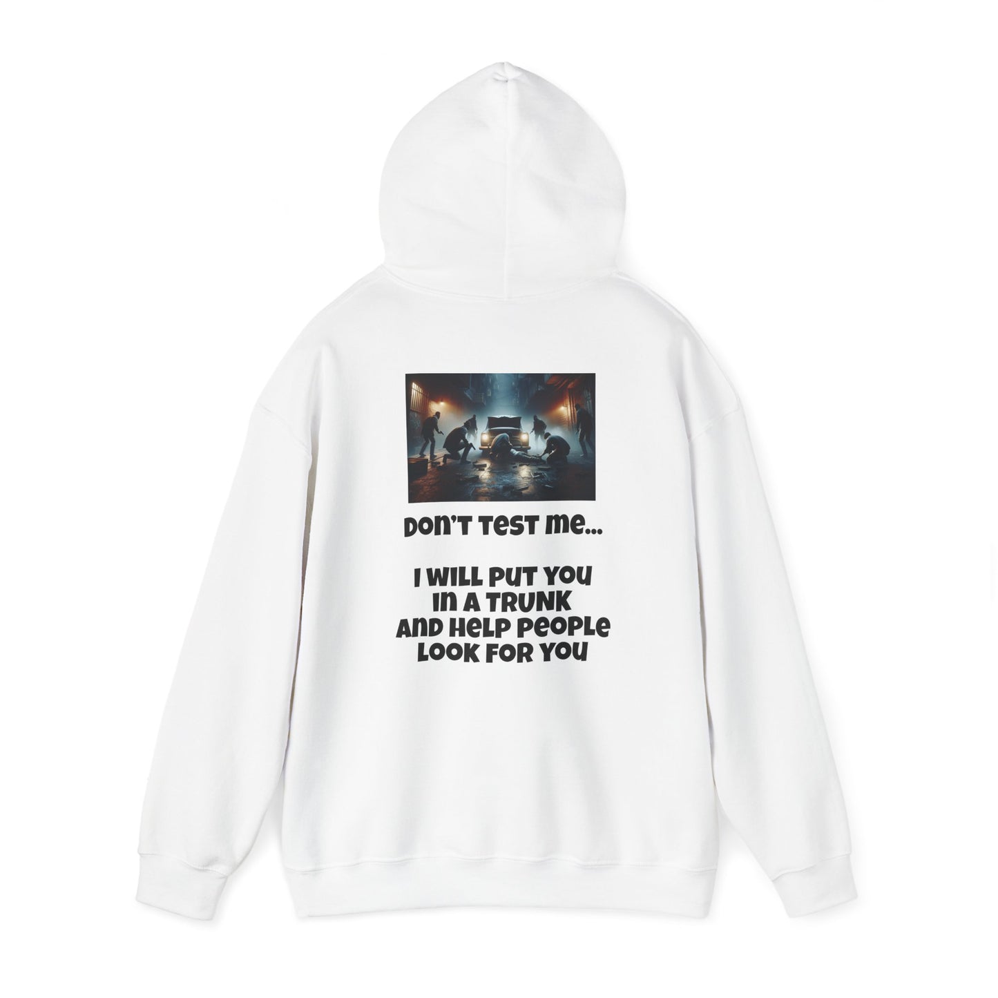 Savage Energy, Zero Regrets Unisex Heavy Blend™ Hooded Sweatshirt