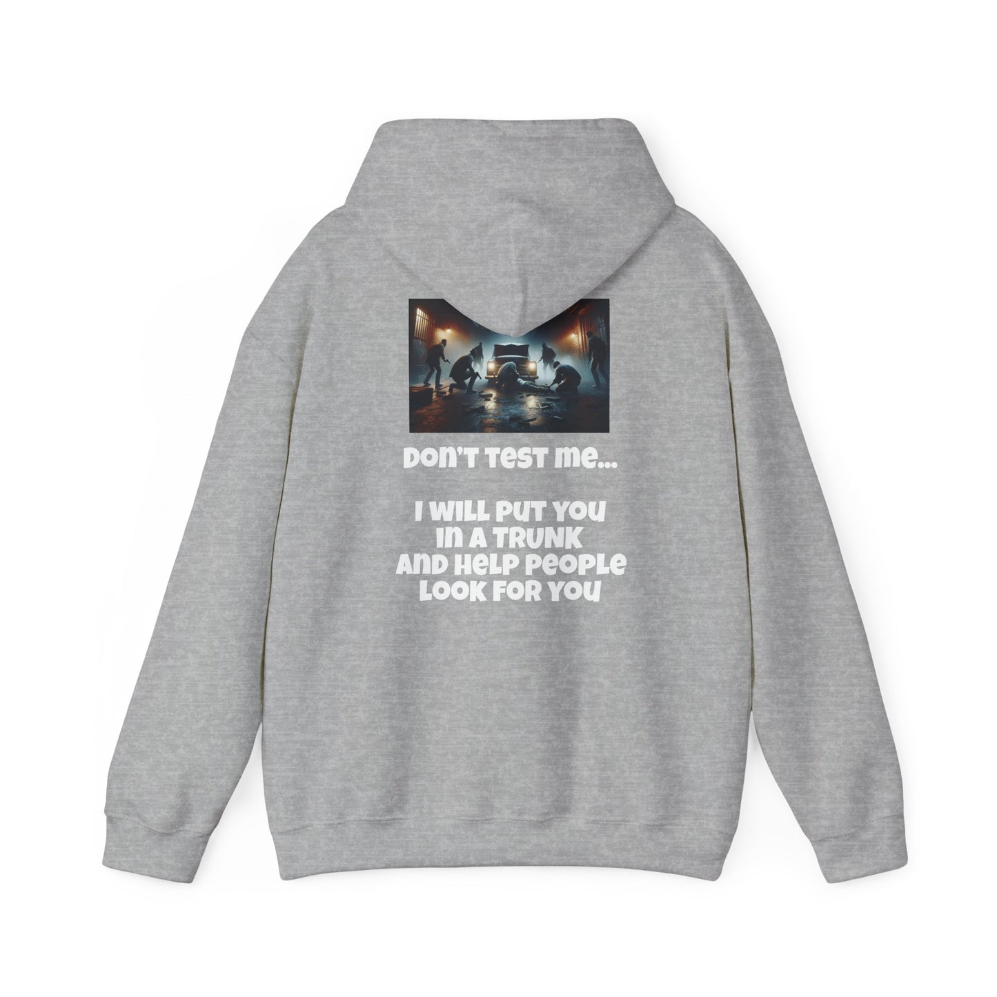 Savage Energy, Zero Regrets Unisex Heavy Blend™ Hooded Sweatshirt