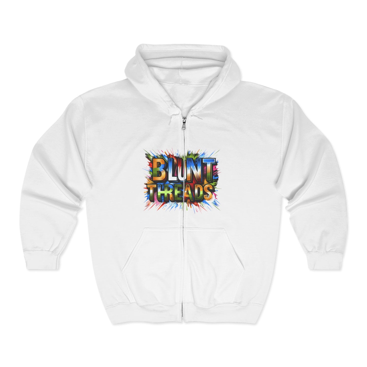 Facts Over Feelings Unisex Heavy Blend™ Full Zip Hooded Sweatshirt