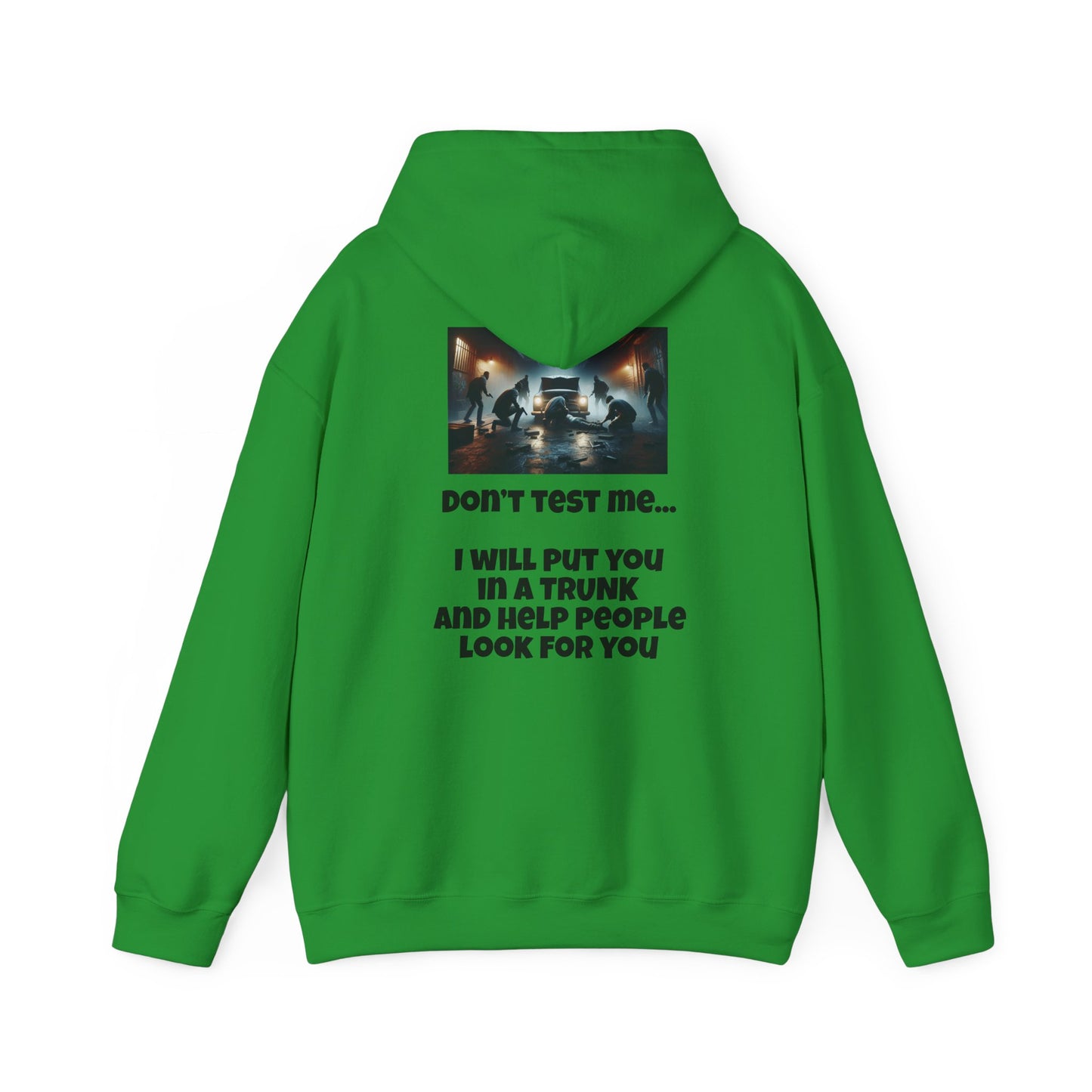 Savage Energy, Zero Regrets Unisex Heavy Blend™ Hooded Sweatshirt