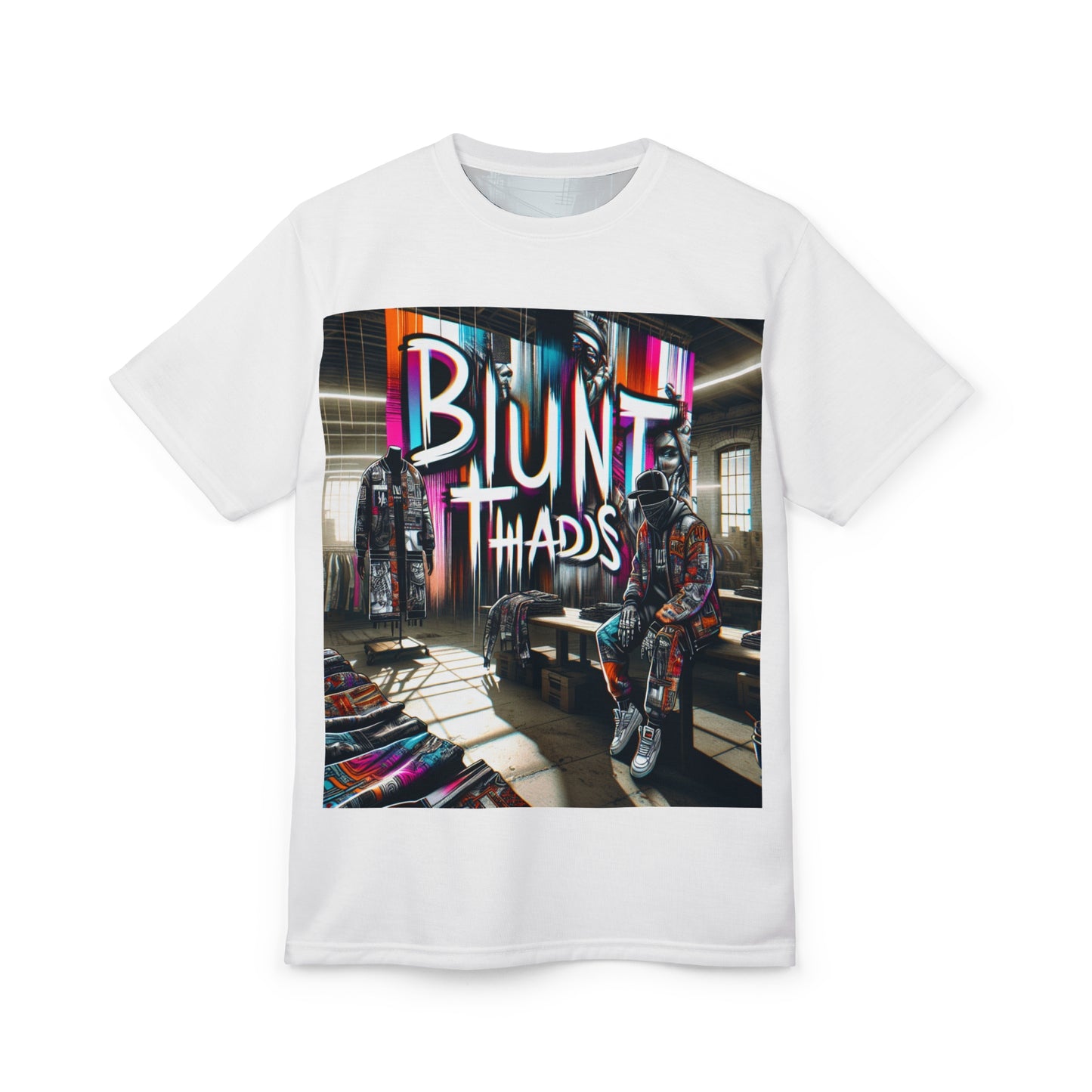 Savage Energy, Zero Regrets Unisex Cut & Sew Tee (AOP)