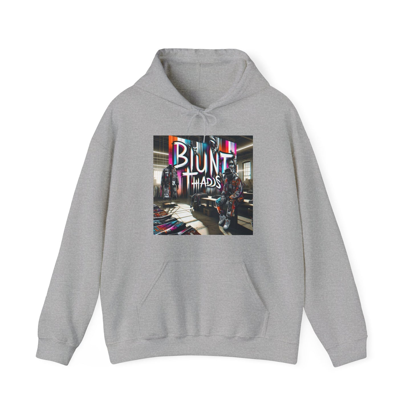 Savage Energy, Zero Regrets Unisex Heavy Blend™ Hooded Sweatshirt