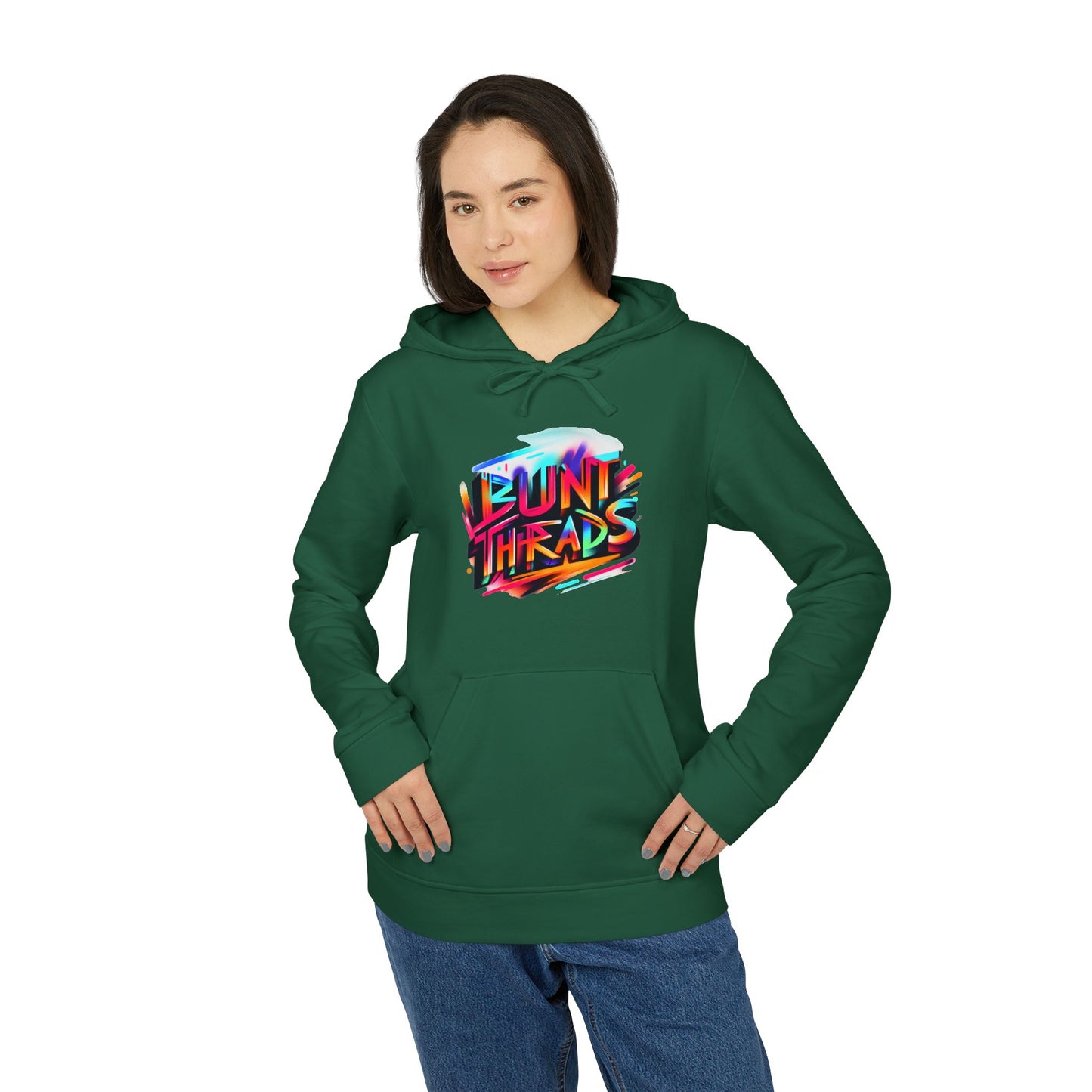 Adidas ,Fleece Rebel With No Apologies hoodie