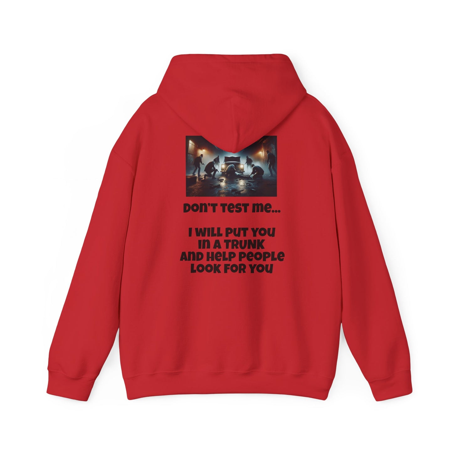 Savage Energy, Zero Regrets Unisex Heavy Blend™ Hooded Sweatshirt