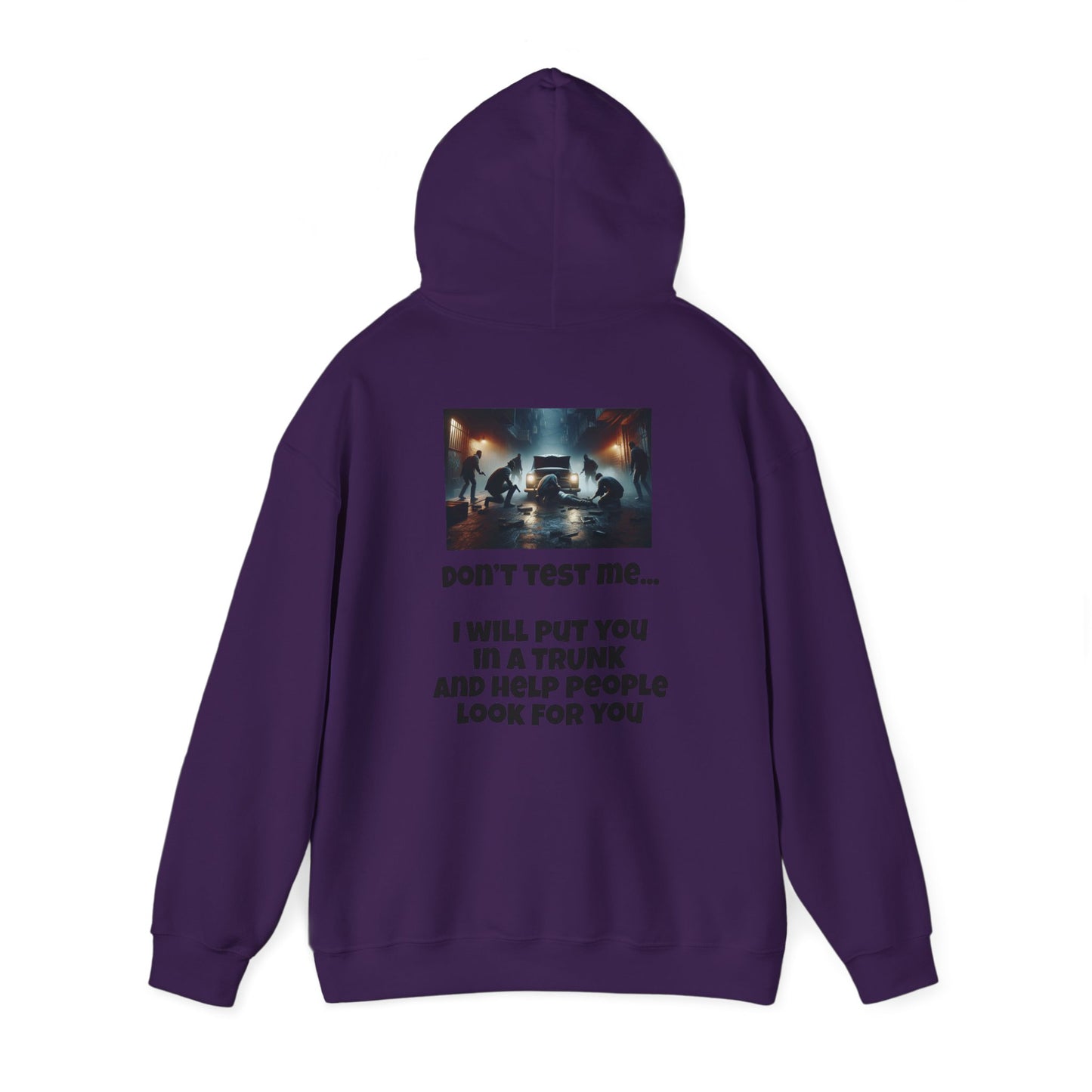 Savage Energy, Zero Regrets Unisex Heavy Blend™ Hooded Sweatshirt