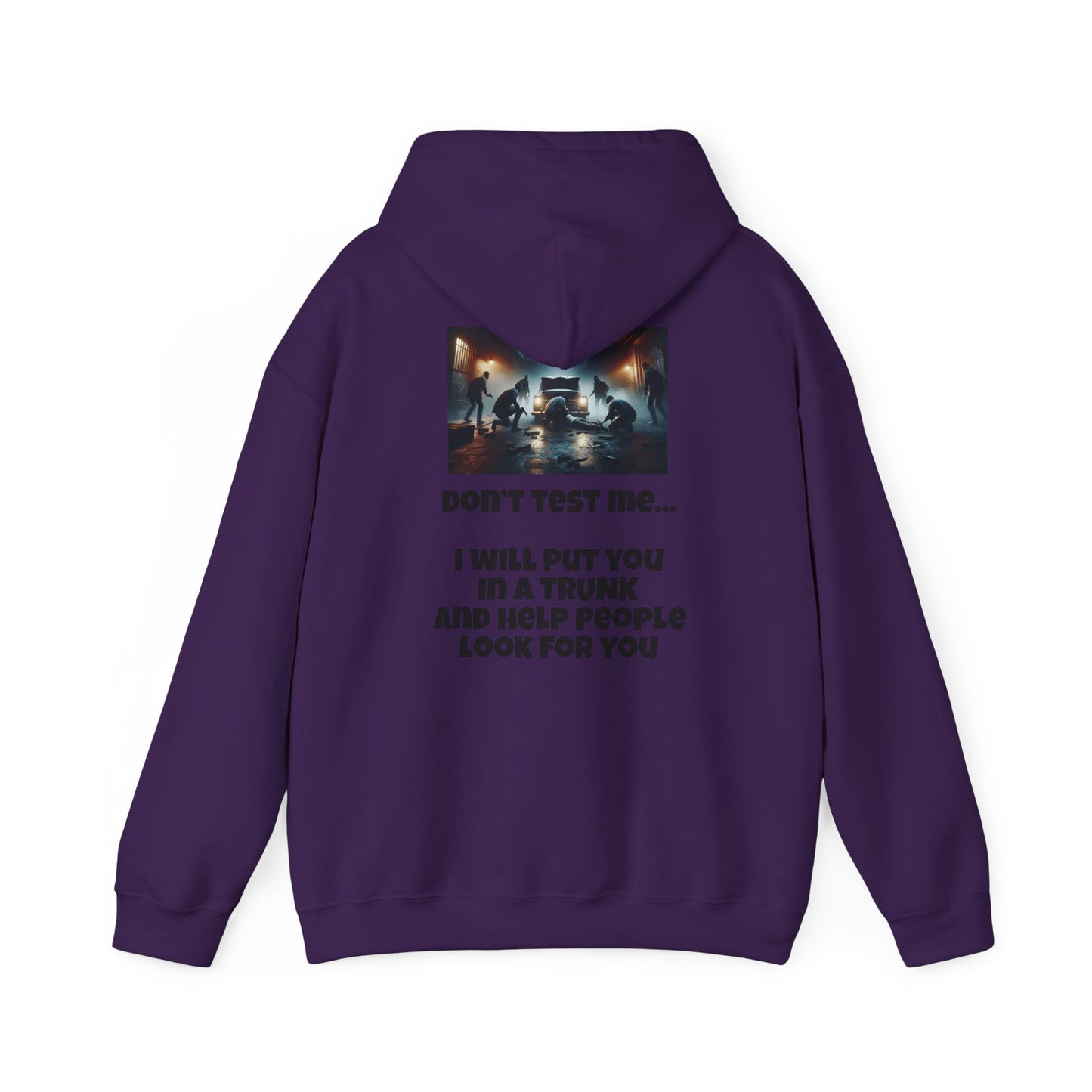 Savage Energy, Zero Regrets Unisex Heavy Blend™ Hooded Sweatshirt
