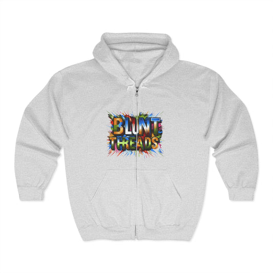 Facts Over Feelings Unisex Heavy Blend™ Full Zip Hooded Sweatshirt